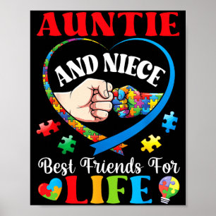 Affiche Tante et nièce meilleures amies pour la vie Supp A
