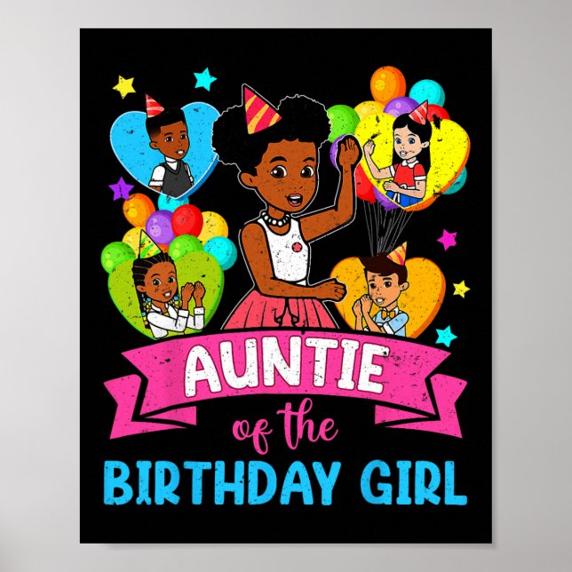 Affiche Tante Gracie's Corner Birthday Dolls mignonne Part (Devant)