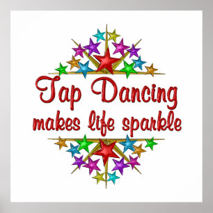 Affiche Tap Dancing Sparkings