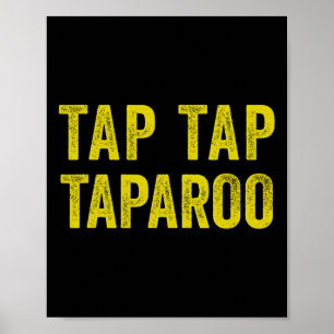 Affiche Tap Taparoo Hockey Motivationnel Amusement Hommes 