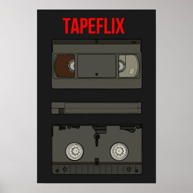 Affiche Tapeflix (Devant)