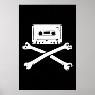 Affiche Taping à la maison de piraterie de bande et de
