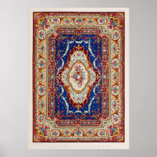Affiche Tapis Axminster des Arts Industriels de la N