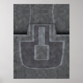 Affiche Tapis de pont de navire de niveaux inférieurs