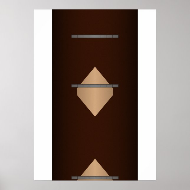 Affiche Tapis de temple de vaisseau spatial (Devant)