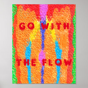 Affiche Tapis et chiffons Art pur abstrait suprême