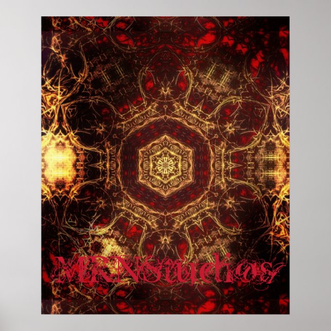 Affiche Tapis oriental (Devant)