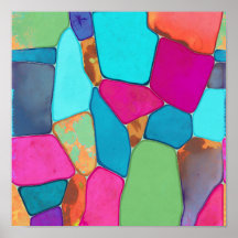 Tapisserie Abstraite Corrosion Toxique Couleur Uni