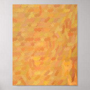 Affiche Tapisserie Abstraite Golden Hawaiian