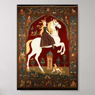 Affiche Tapisserie de coucher de soleil - Mur esthétique p