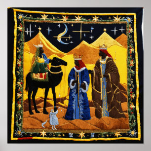 Affiche Tapisserie de géométrie sacrée - Mur d'énergie mét