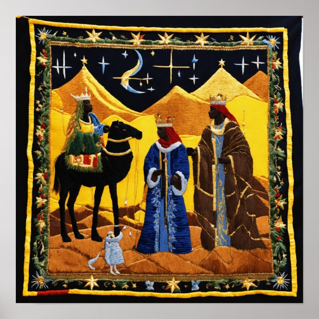 Affiche Tapisserie de géométrie sacrée - Mur d'énergie mét (Devant)