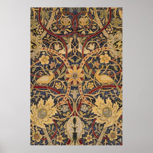 Affiche Tapisserie fausse de William Morris Bullerswood