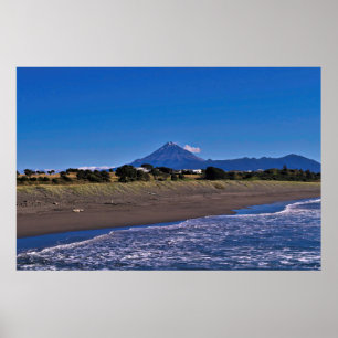 Affiche Taranaki et Fitzroy Beach