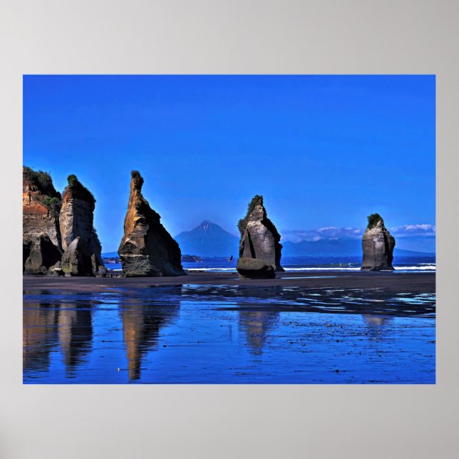 Affiche Taranaki et les Trois Soeurs (Devant)