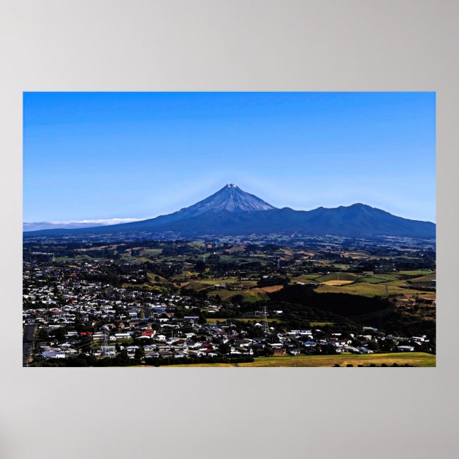 Affiche Taranaki et New Plymouth (Devant)