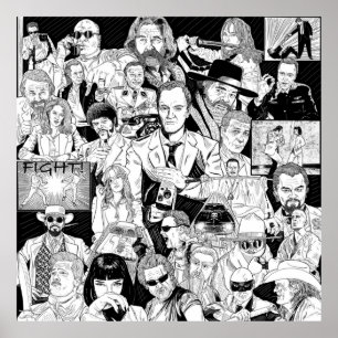 Affiche Tarantino