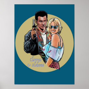 Affiche Tarantino True Romance Clarence Alabama