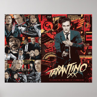 Affiche Tarantino XX