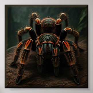 Affiche Tarantula du genou mexicain