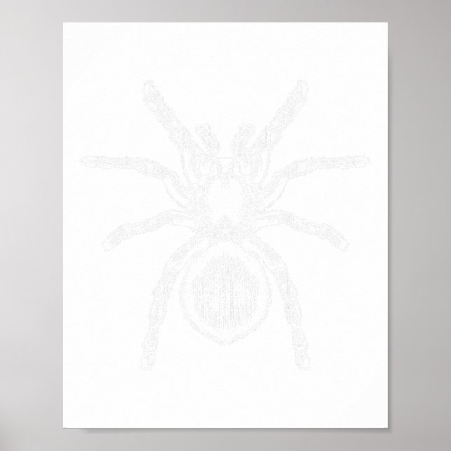 Affiche Tarantula énorme araignée Phobia Costume d'Hallowe (Devant)