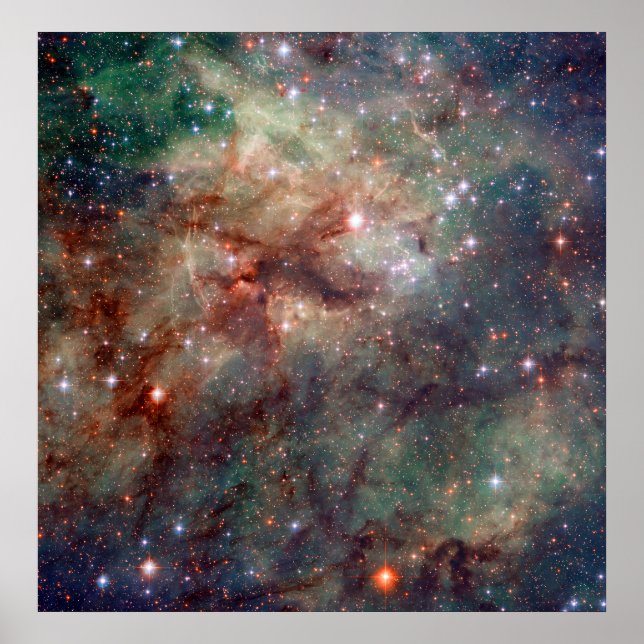 Affiche Tarantula Nebula Espace Hubble (Devant)