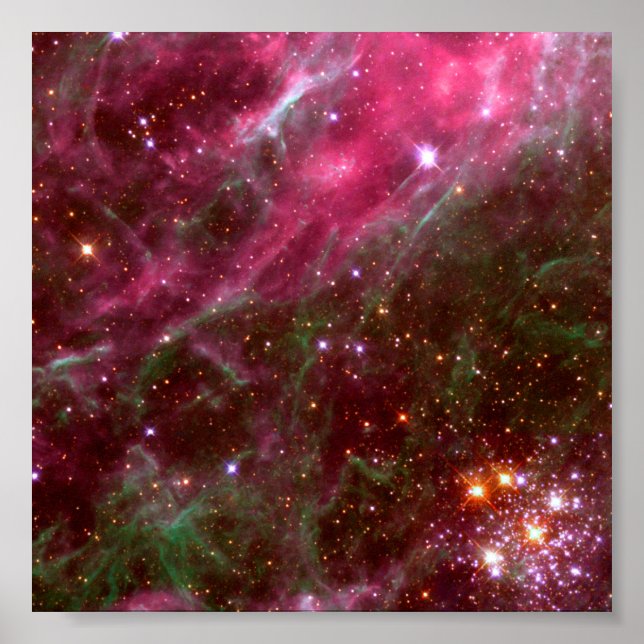 Affiche Tarantula Nebula (télescope Hubble) (Devant)