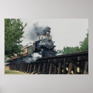 Affiche Tarantula Railroad, Fort Worth, Texas, États-Unis