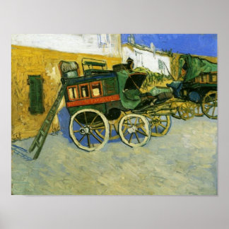 Affiche Tarascon Diligence Van Gogh Art