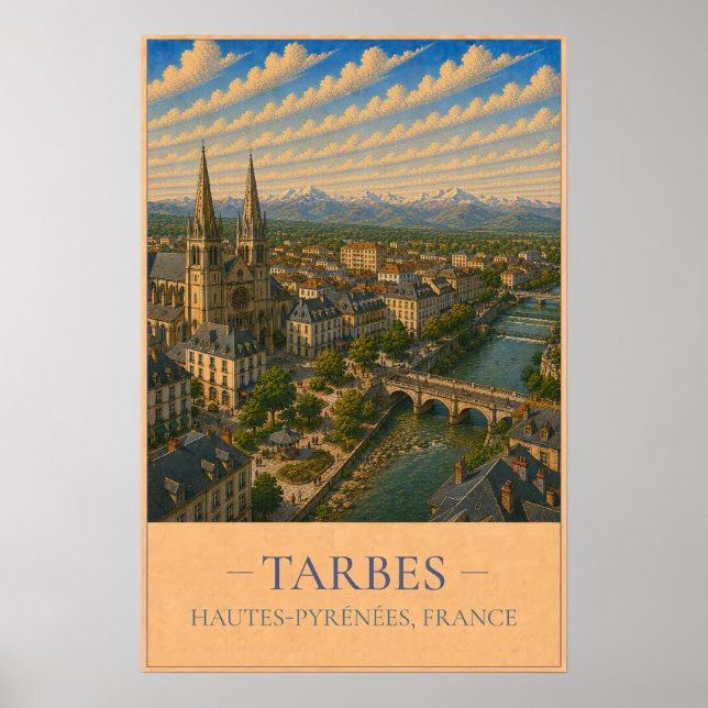Affiche Tarbes (Devant)