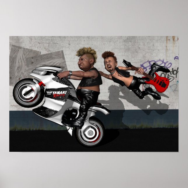 Affiche Tard pour le spectacle (Devant)