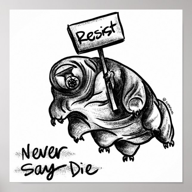 Affiche Tardigrade de résistance (Devant)