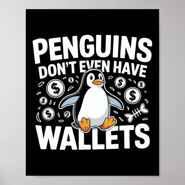 Affiche Tarifs Sur Les Pingouins Heard Island Funny Trump  (Devant)