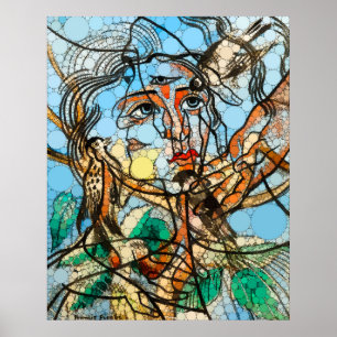 Affiche Tarin, points d'infini par Francis Picabia