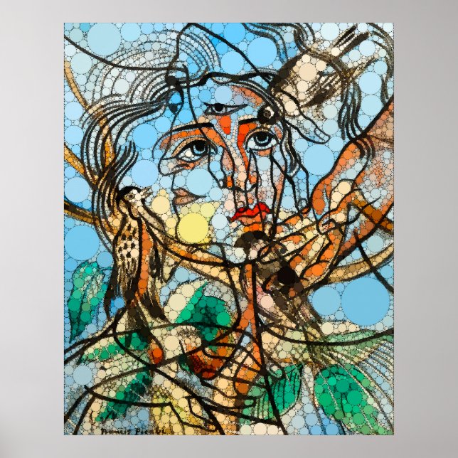 Affiche Tarin, points d'infini par Francis Picabia (Devant)