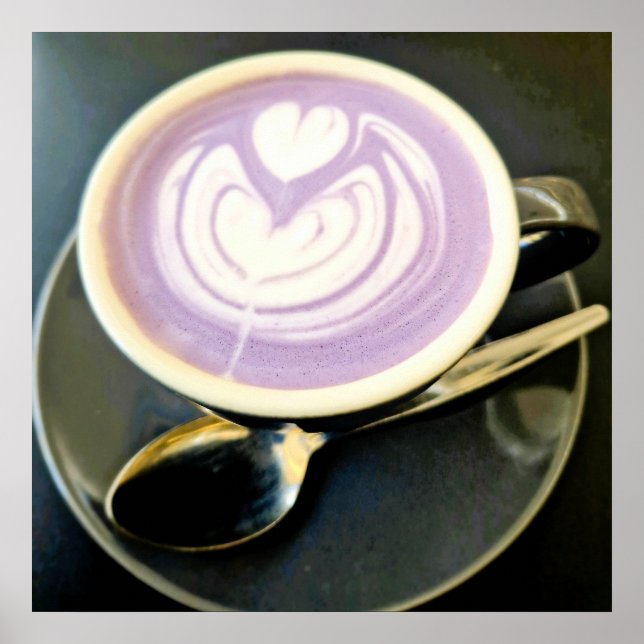 Affiche Taro latte (Devant)