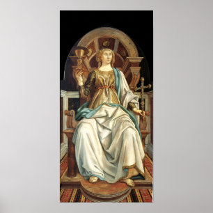 AFFICHE TAROTS DE RENAISSANCE ANTIQUE 5 / LE PAPE