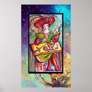 AFFICHE TAROTS DU MAGICIEN PERDU DE /THE D'OMBRES