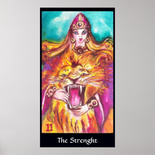 Affiche TAROTS OF THE LOST SHADOWS /Strength / Fortitude