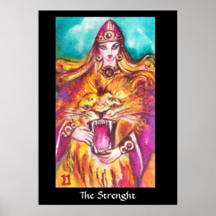 Affiche TAROTS OF THE LOST SHADOWS /Strength / Fortitude