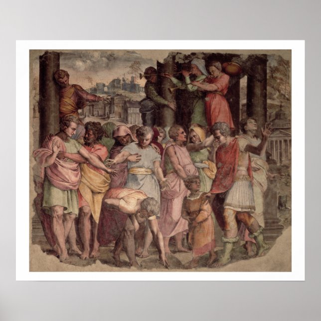 Affiche Tarquinius le Fiers fondateur du Temple de Jupite (Devant)