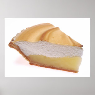 Affiche Tarte au citron meringue