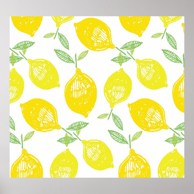 Affiche Tartes aux fruits tropicaux (Devant)