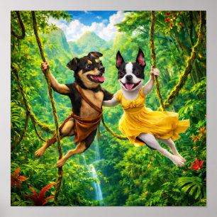 Affiche "Tarzan & Jane"