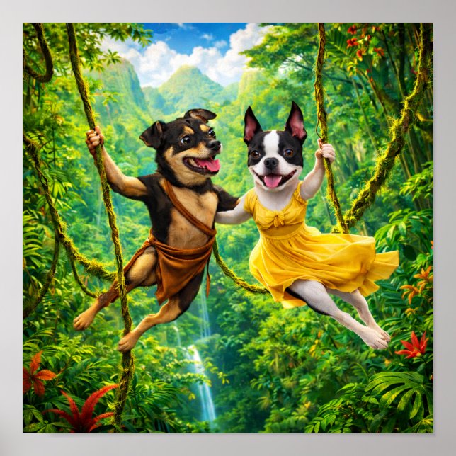 Affiche "Tarzan & Jane" (Devant)