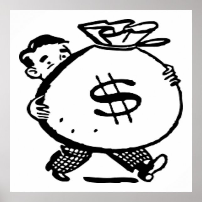 AFFICHE T'AS DE L'ARGENT ? (Devant)