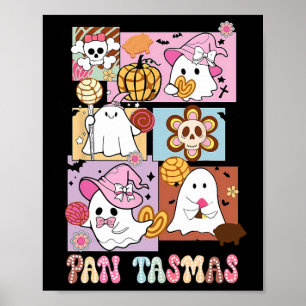 Affiche Tasmas Fantôme Citrouille Épouvantable Conchas Hal
