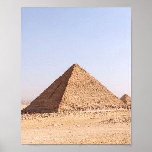 Affiche Tasse à café Pyramides d'Égypte