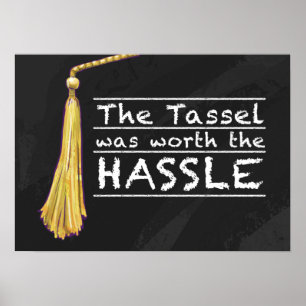 Affiche Tassel Hassle Silver