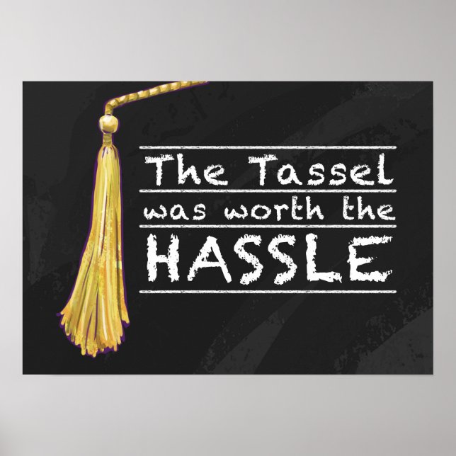 Affiche Tassel Hassle Silver (Devant)